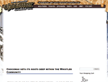 Tablet Screenshot of chocowax.ca